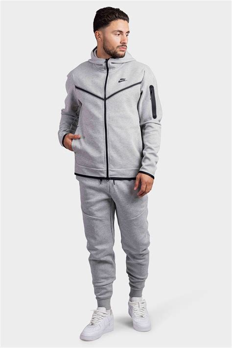 nike tech fleece grijs heren|tech fleece heren nl.